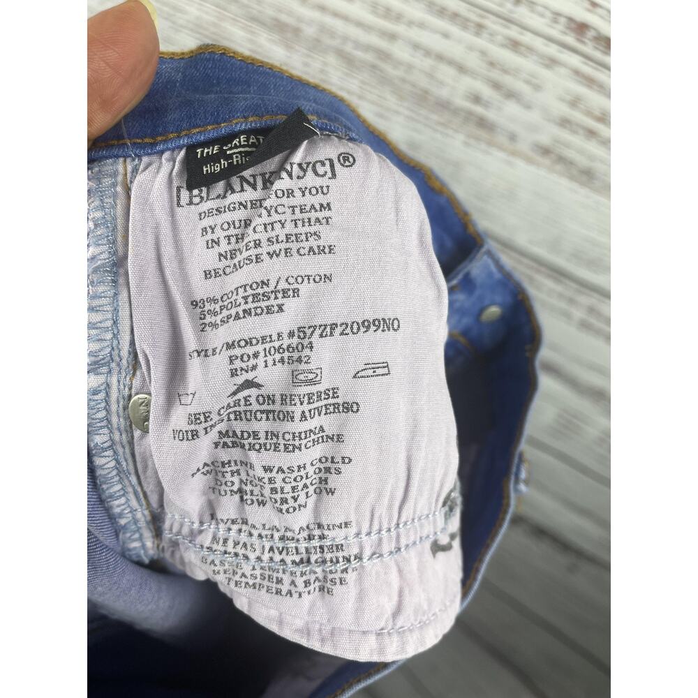BLANKNYC  Women's 29 Blue The Great Jones High Rise Skinny Heaven Sent Jeans - Picture 6 of 9